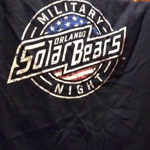 Solar bears hockey t-shirt for military night